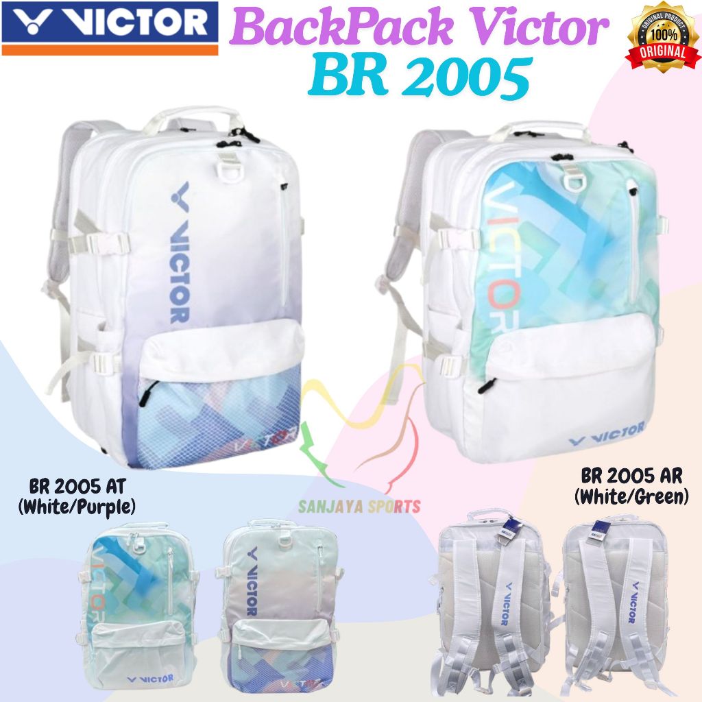 TAS/BACKPACK VICTOR BADMINTON BULUTANGKIS VICTOR BR 2005 BR2005 ORIGINAL