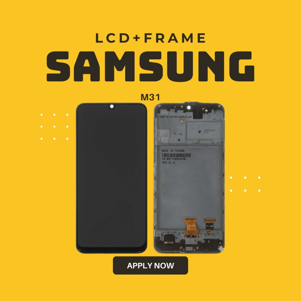 Lcd Samsung M31+Frame