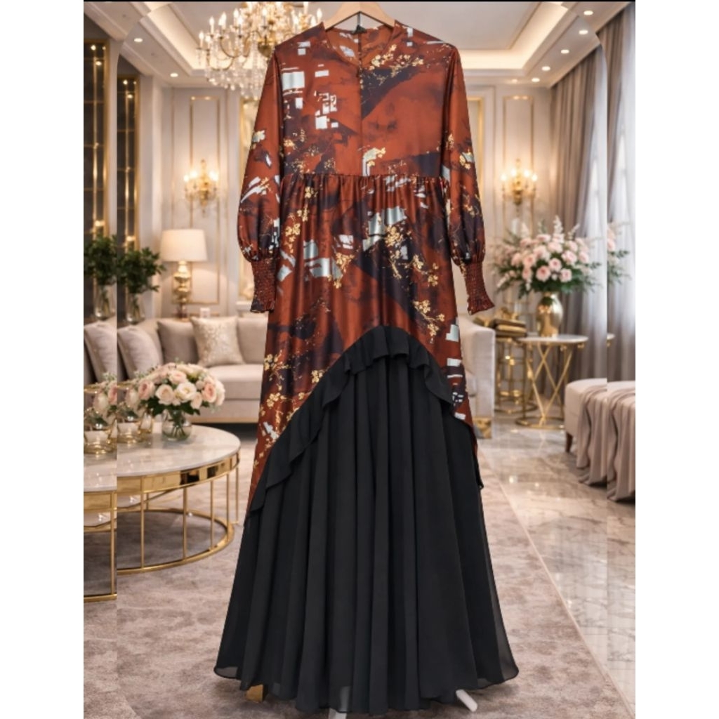 Gamis Syari premium by SHIRAAZ