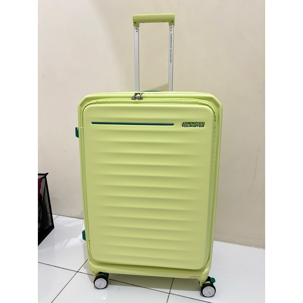 Koper American Tourister Frontec Frozen Matcha Large (28”) Preloved