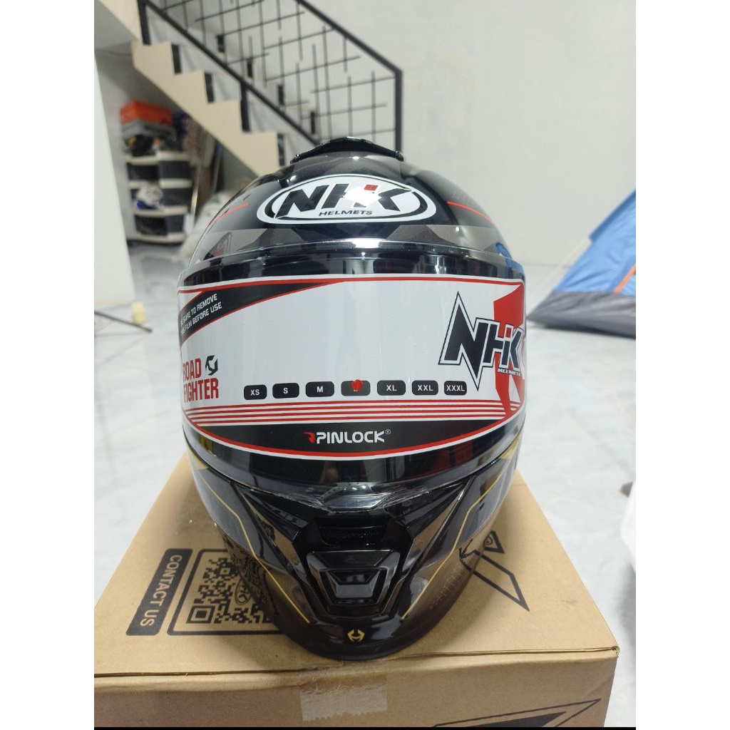 HELM NHK MARK1 MOTIF ANOMALISTYC RED