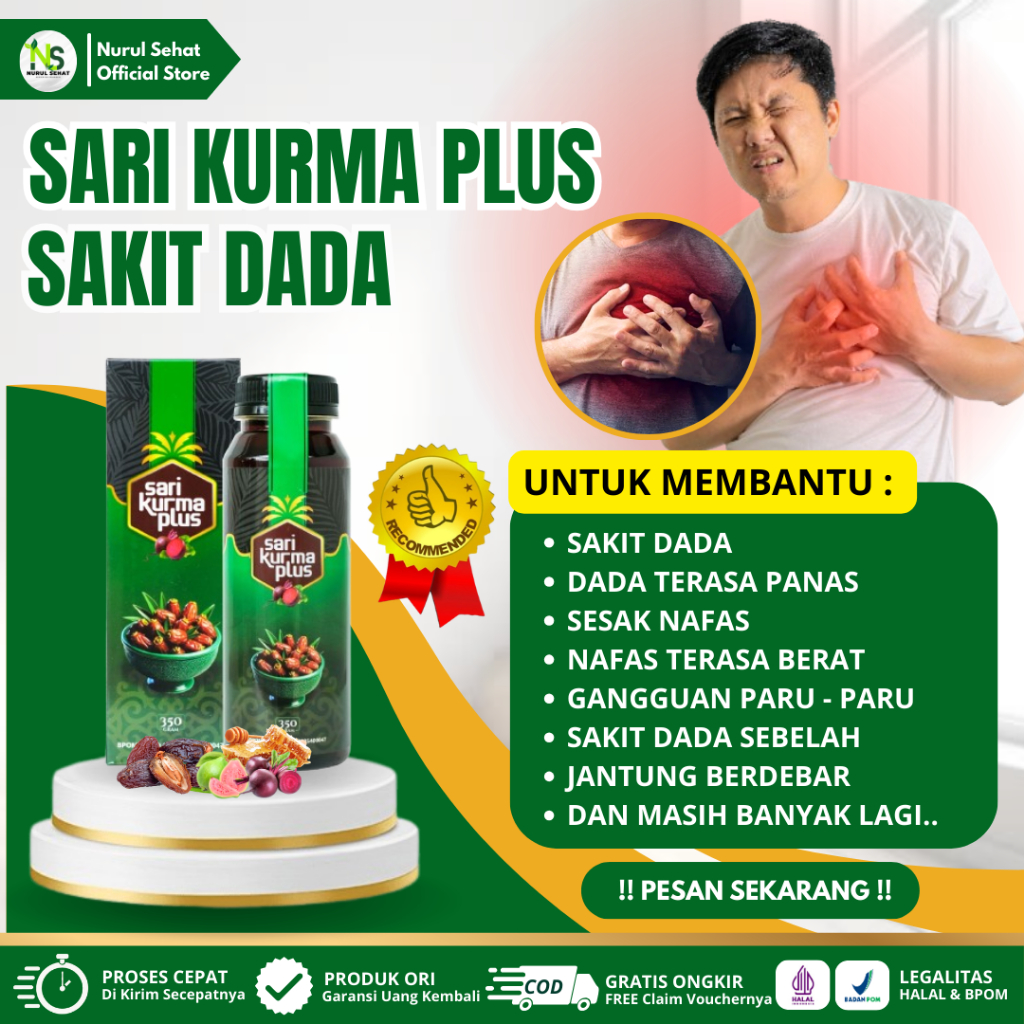 Obat Sakit Dada, Dada Terasa Panas, Sesak Nafas, Nafas Terasa Berat, Gangguan Paru - Paru, Sakit Dad