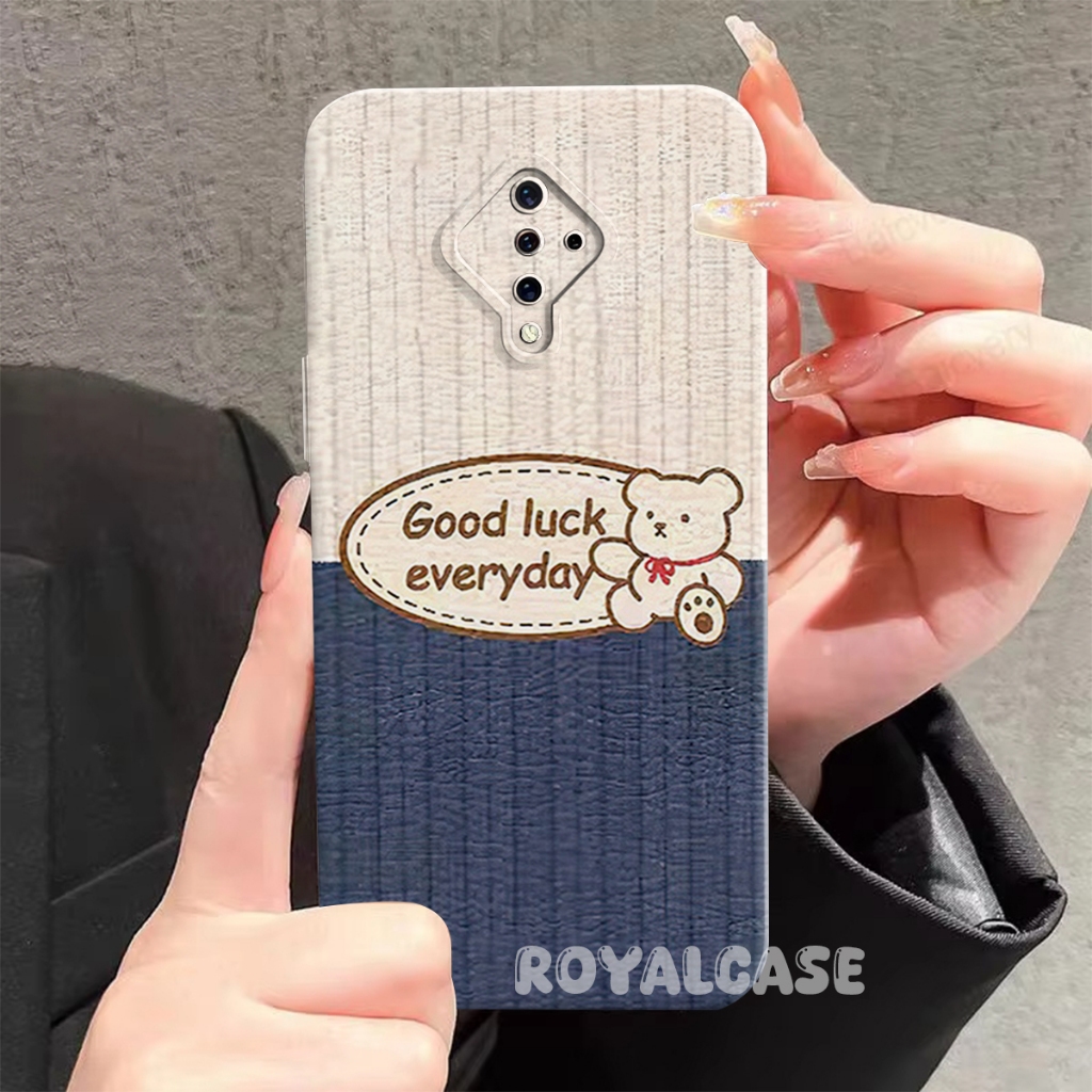 Softcase Vivo S1 Pro - Procamera - Motif Abstrak Bear - Anti Air - All Variant Hp