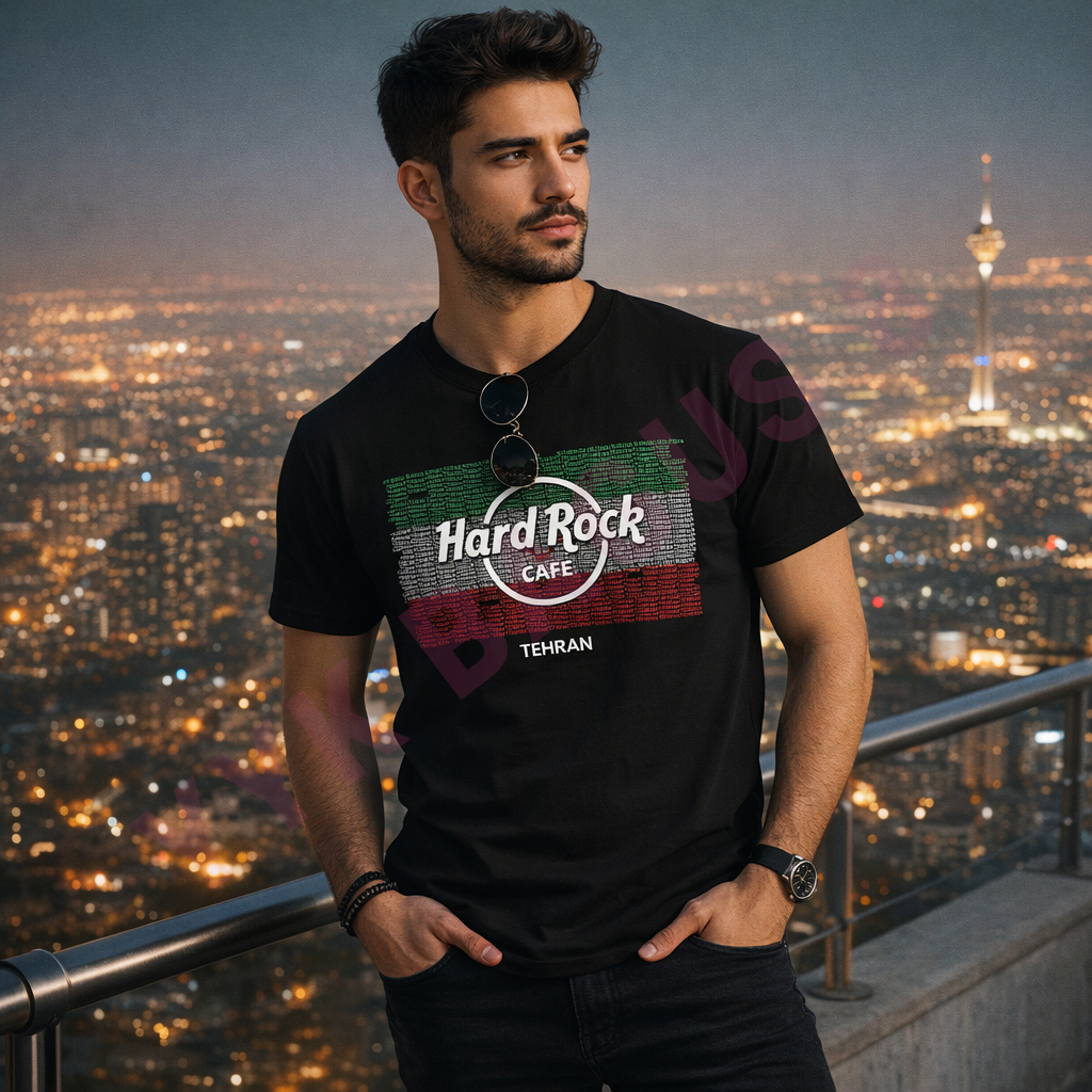 Kaos Hitam Tehran Iran Collections