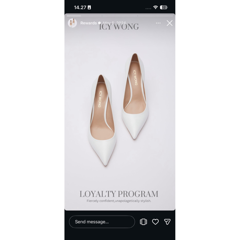 SEPATU HEELS WANITA STILETTO MERK ICY WONG