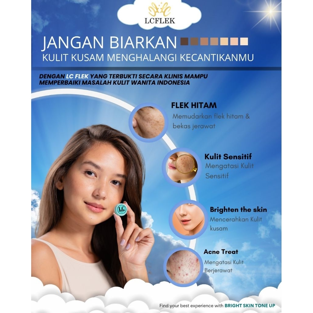 LC salep flek/salep/flek membandel