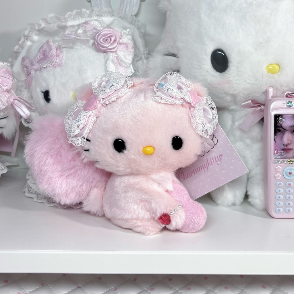 sanrio official charmmy kitty honeycute pouch