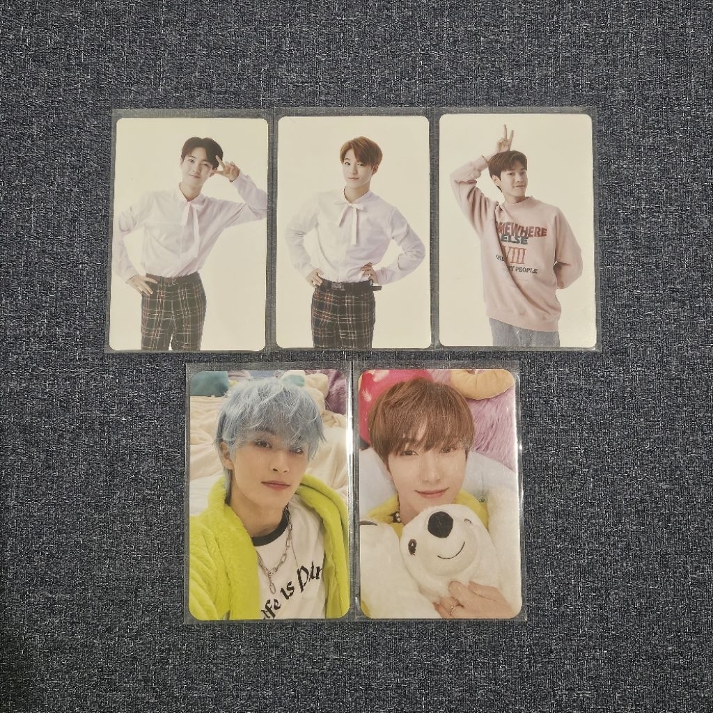 [ READY STOCK ] RARE PHOTOCARD OFFICIAL NCT RENJUN MARK JENO DOYOUNG CHEER EVENT SM ROOKIES BEST FRI