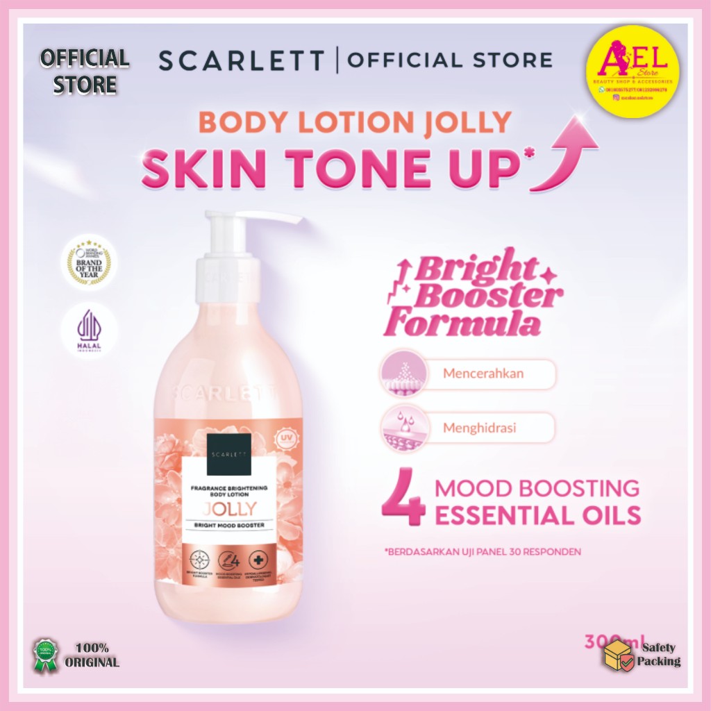 SCARLETT WHITENING BODY LOTION / SCARLETT BODY LOTION