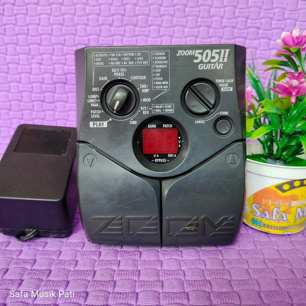 ZOOM 505ii Efek Gitar Normal, No Minus, Original