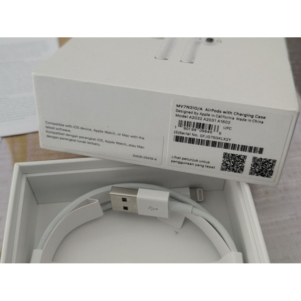 charging case airpods gen 2 original ibox