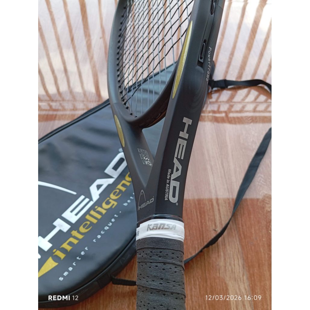 Raket tenis HEAD original second mulus istimewa 4 5/8 AUSTRIA