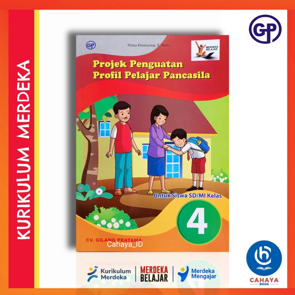 Buku P5 Kelas 4 SD/MI Kurikulum Merdeka Edisi Revisi