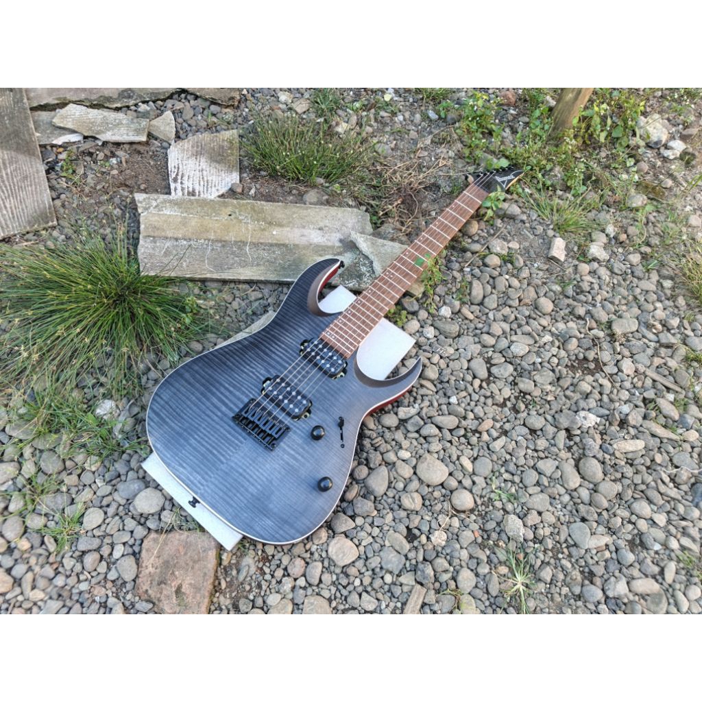 Gitar Ibanez RGA42FM Transparent Gray Flat
