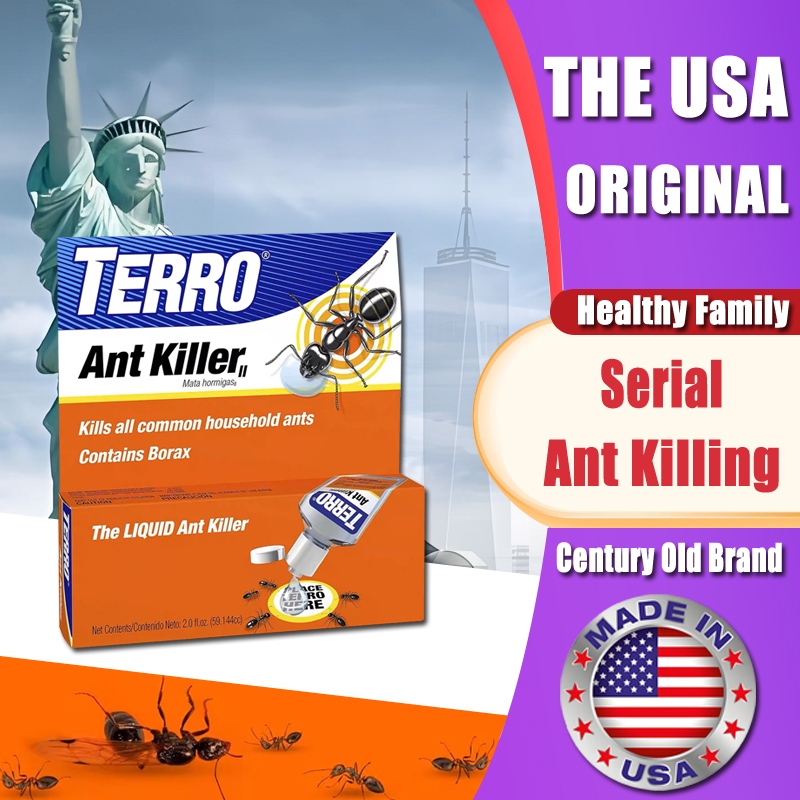 100% Authentic Terro Liquid Ant Killer II from the USA Kills the ants you see and the ants you don’t