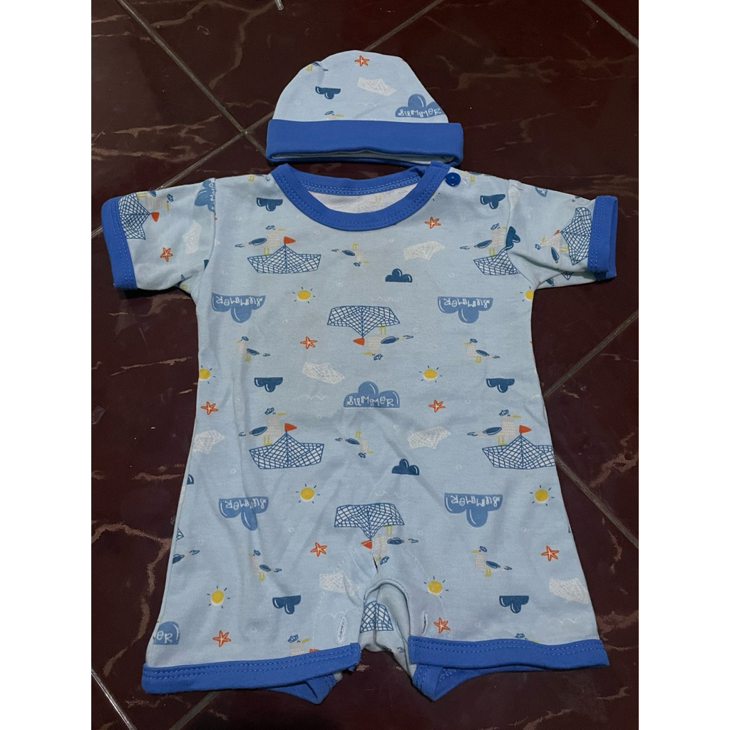 pl jumpsuit bayi laki-laki || jumper bayi laki-laki || baju bayi laki laki