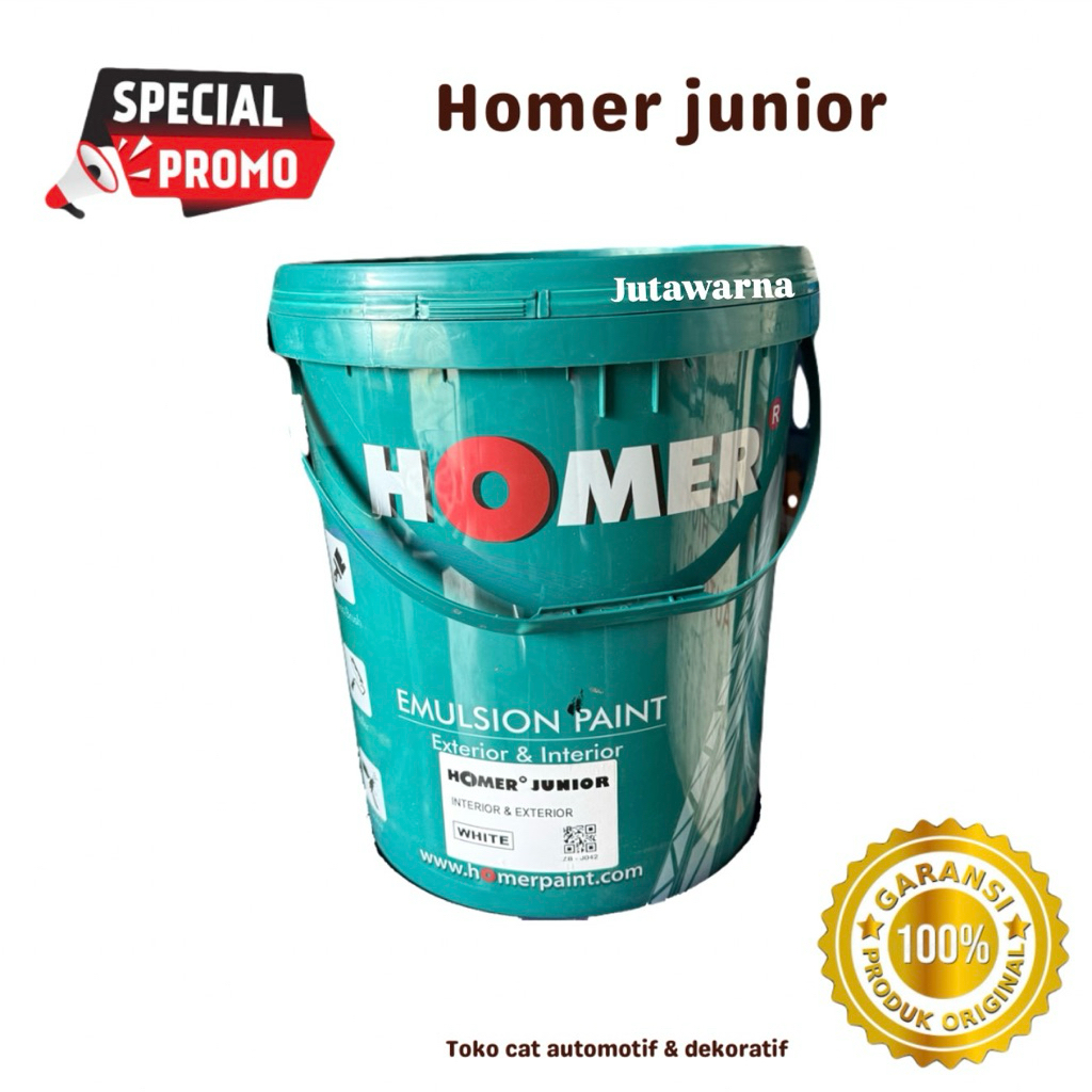CAT INTERIOR & EXTERIOR HOMER JUNIOR PUTIH