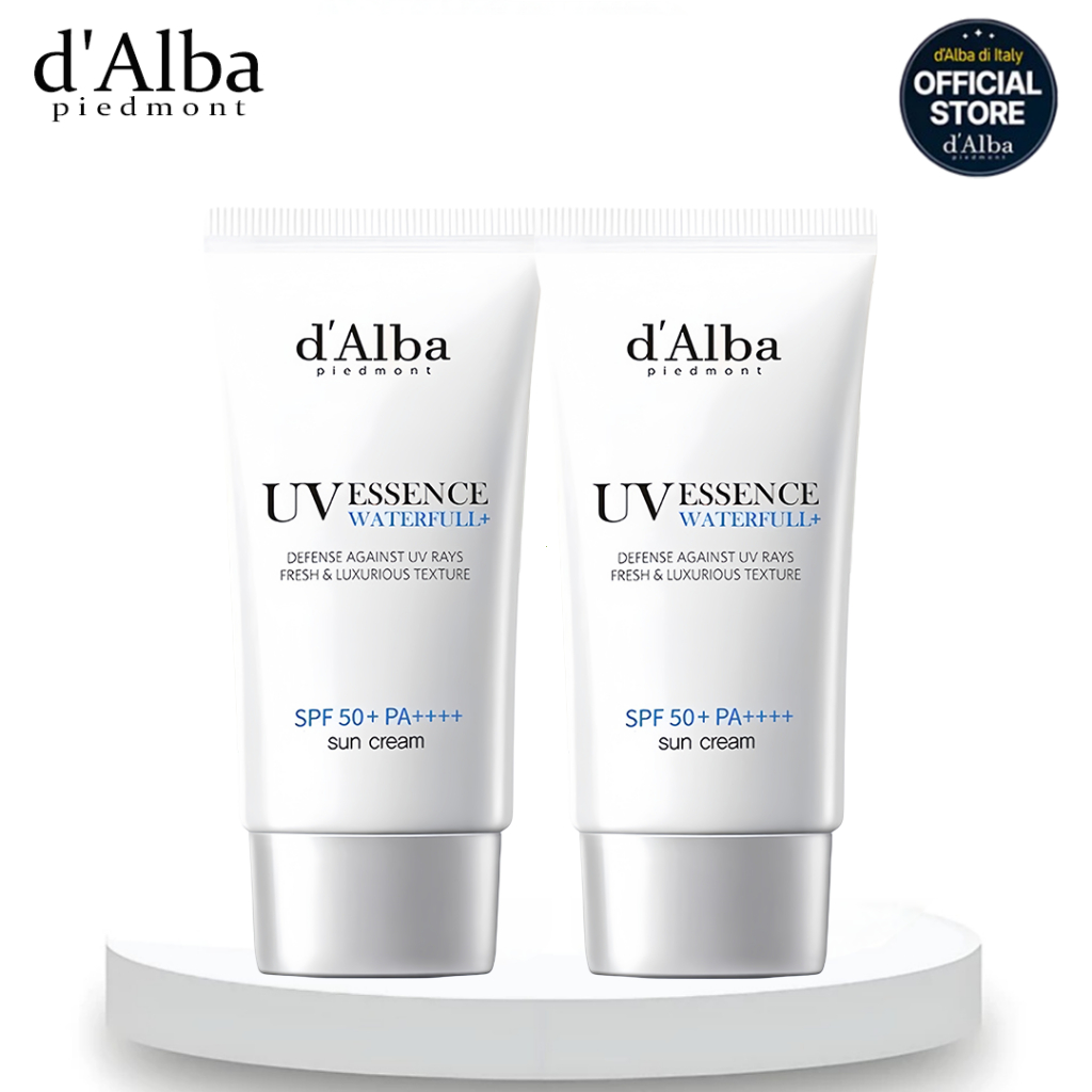 d’Alba Waterfull Essence Sun Cream 50ml-2pcs
