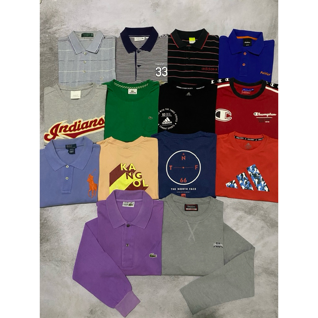 T-SHIRT,POLO, JERSEY SECOND BRANDED