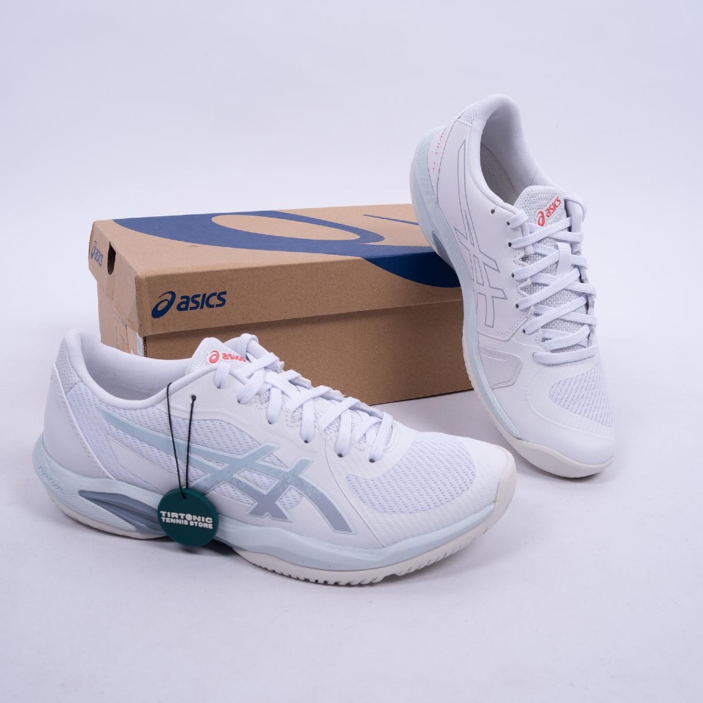 Sepatu Tenis Asics Solution Swift FF 2 White Tennis BNIB ORIGINAL
