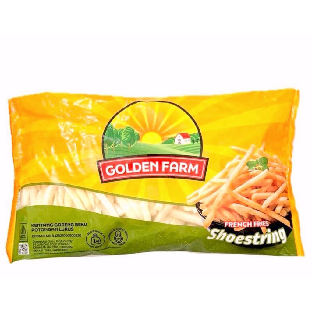 Kentang Goreng Golden Farm 1Kg