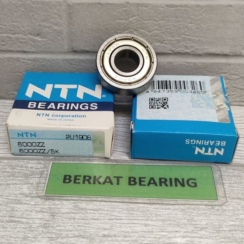 BEARING 6000 ZZ NTN 6000ZZ NTN 6000 Z NTN