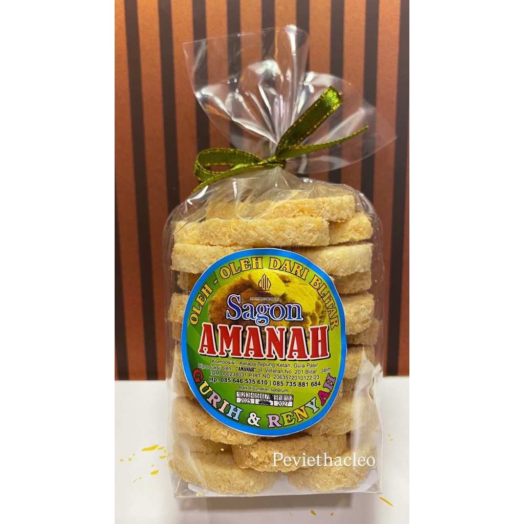 SAGON KELAPA AMANAH KHAS BLITAR KUE SAGON KELAPA MANIS GURIH KELAPA NGEPRUL