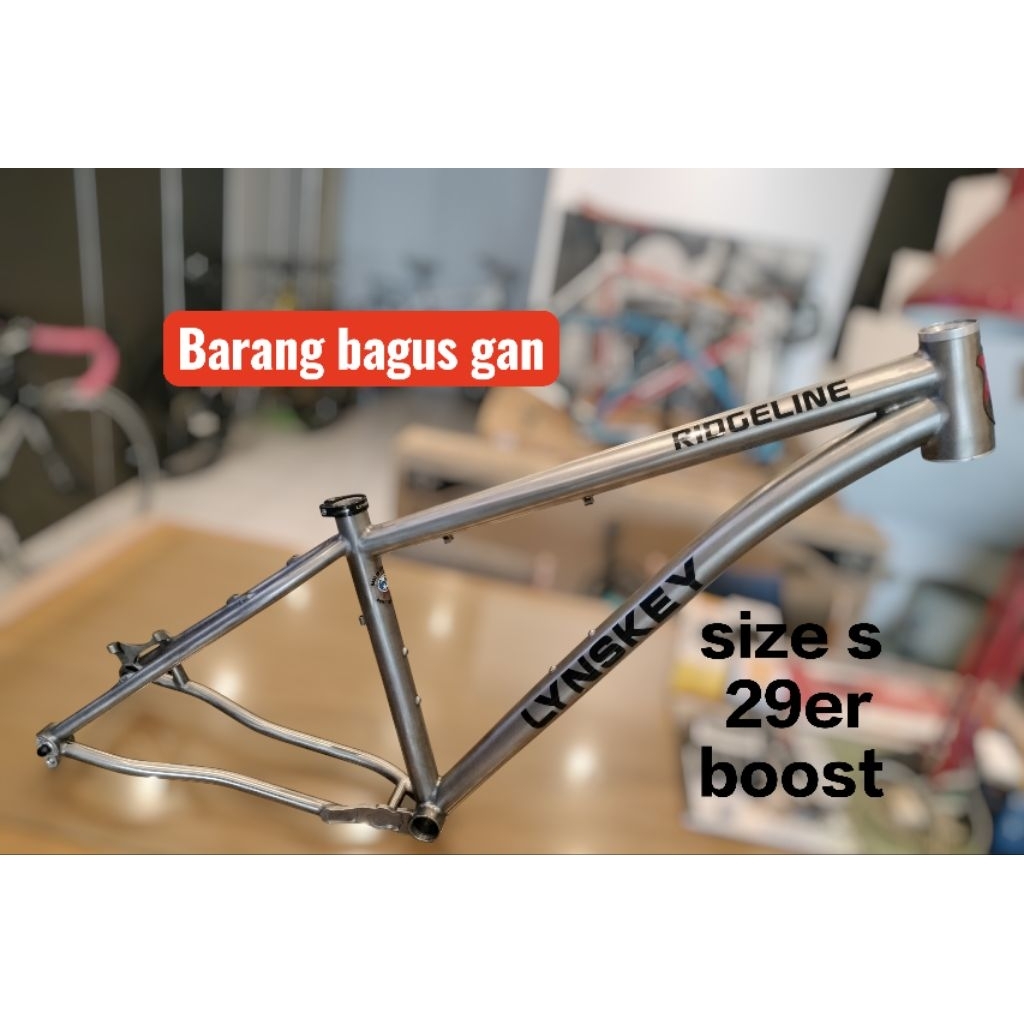FRAME SEPEDA MTB TITANIUM LYNSKEY RIDGELINE 29ER MADE IN USA