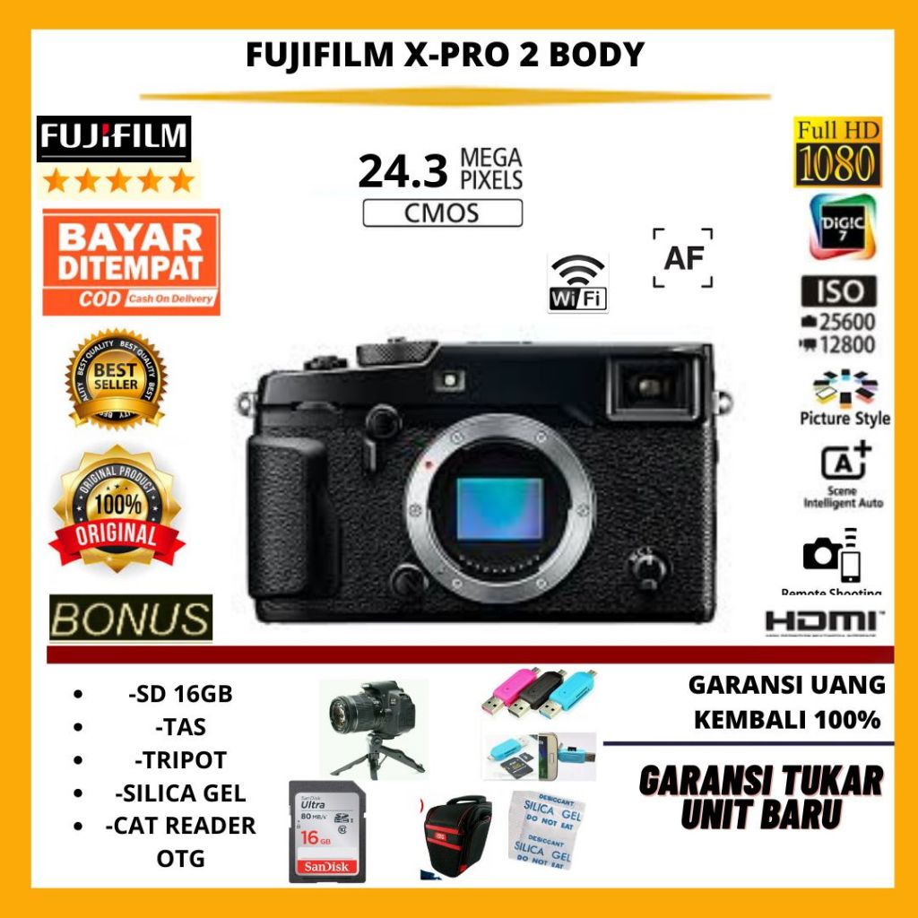 FUJIFILM X-PRO 2 BODY ONLY