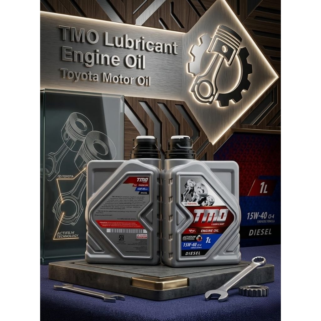 OLI TOYOTA TMO DISEL LUBRICANT 1LITER 15W-40