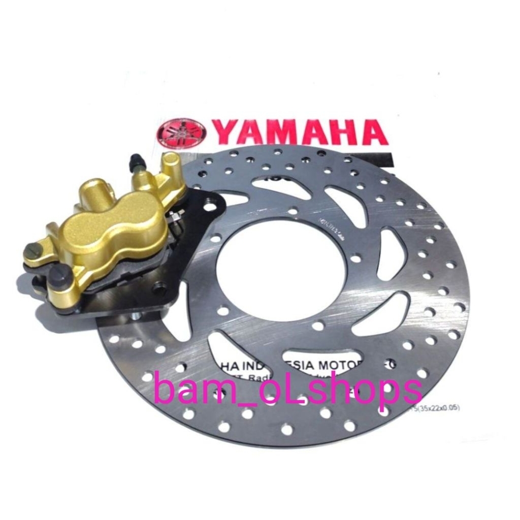 piringan cakram depan+kaliper Depan Yamaha Vixion new,Vixion old,nvl,nva