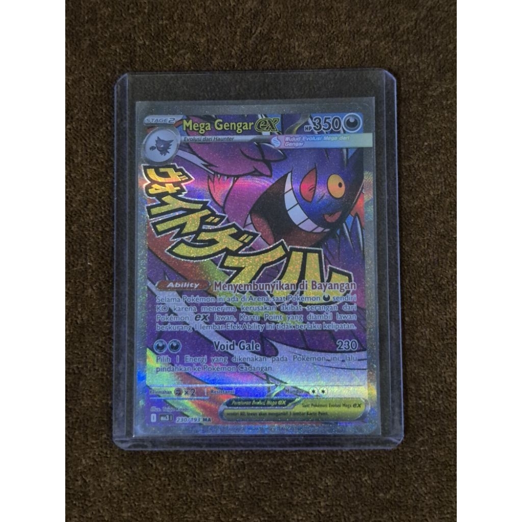Pokemon TCG Indonesia MA 3 Mega Gengar