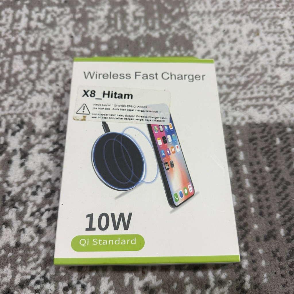 Wireless Fast Charger X8 / Cas HP Wireless / Charger Q1 Standart 10W