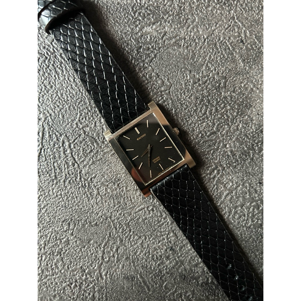 Citizen Tank Gold Plated Dial