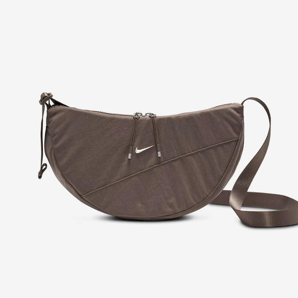 Nike Aura Crescent CrossBody Sling Bag Mink Brown ORIGINAL