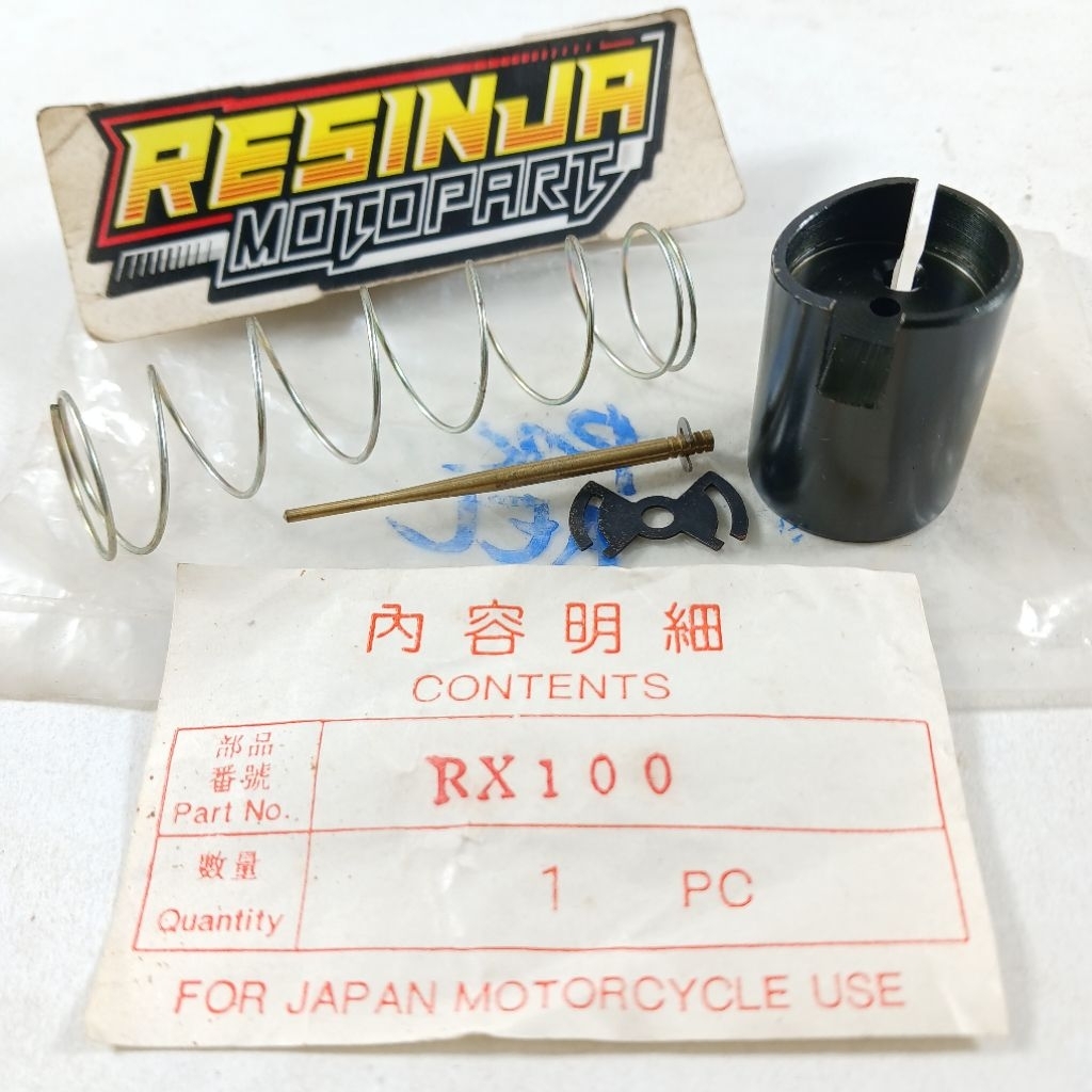 Botol Jarum Per Skep Karburator Karbu Yamaha RX100 RX 100 Content