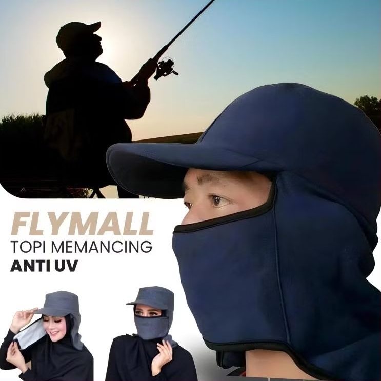 TOPI MANCING - TOPI PROYEK - TOPI BERKEBUN - TOPI JEPANG [ANTI PANAS & UV]