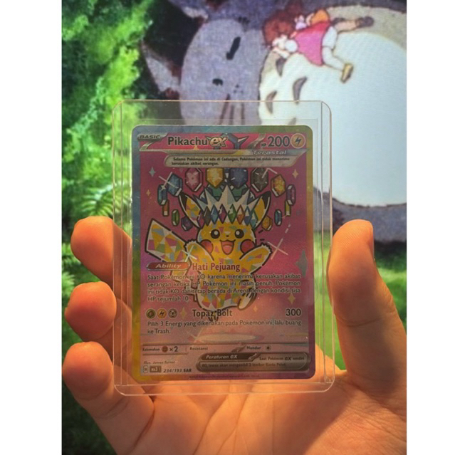 Pikachu EX SAR ID (Mega Impian)