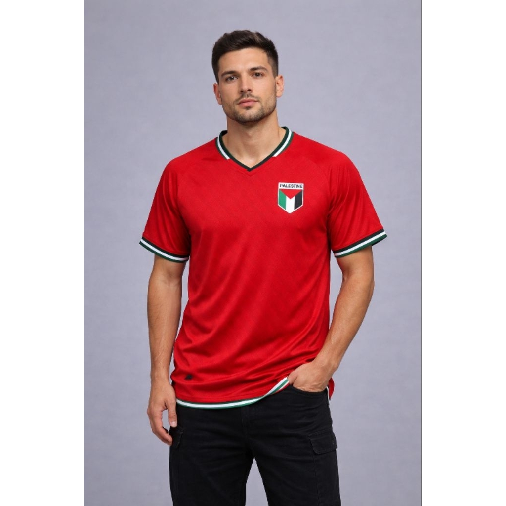 jersey timnas palestina home away full printing free nama dan nomor
