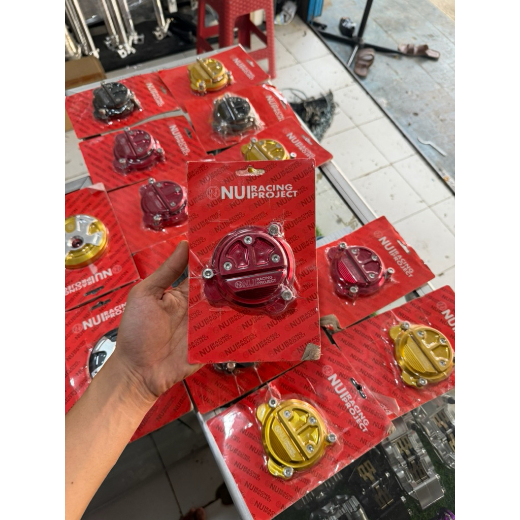 cover tutup filter oli tutup dinamo dan tutup tangki klx Nui racing biled