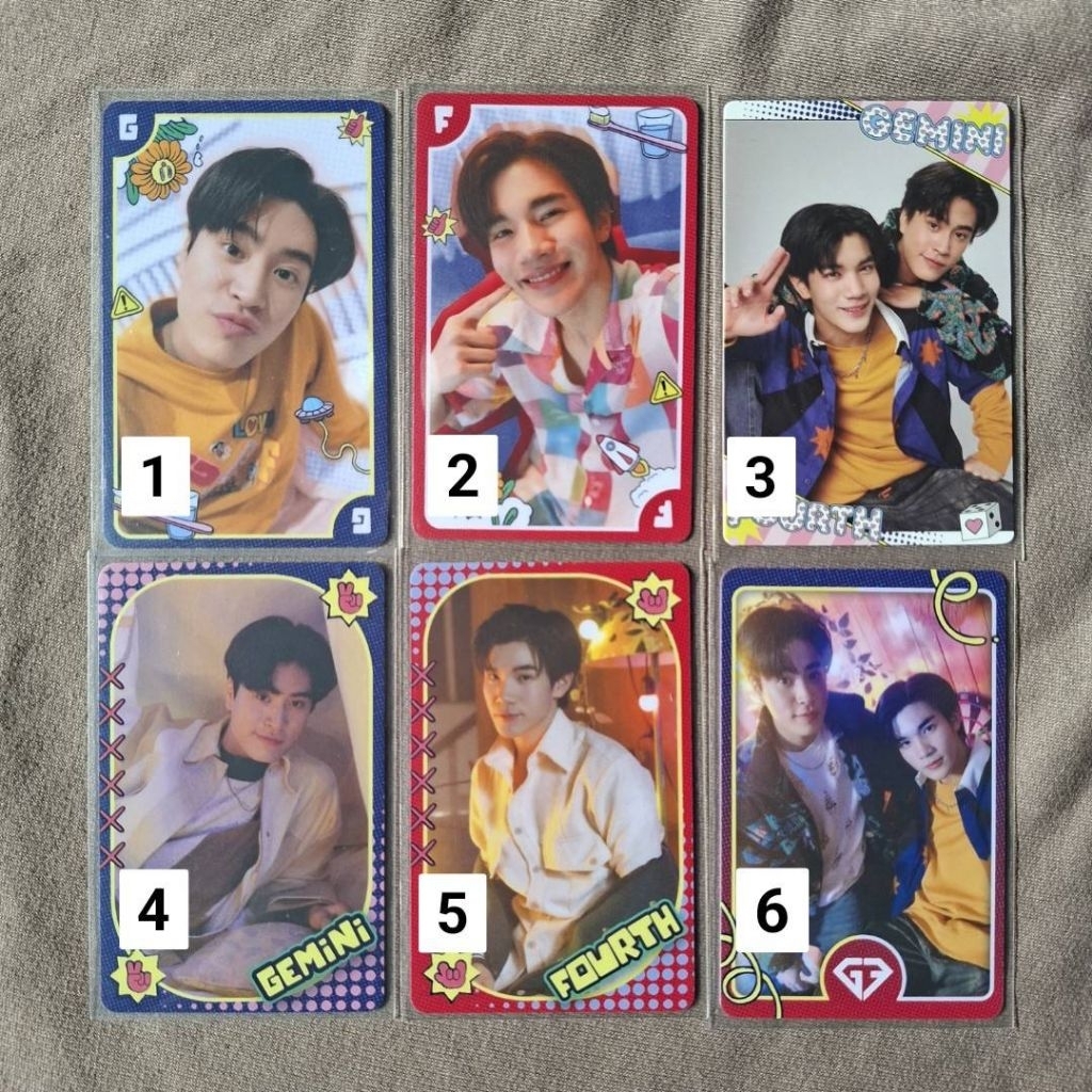 photocard MTC gemini fourth