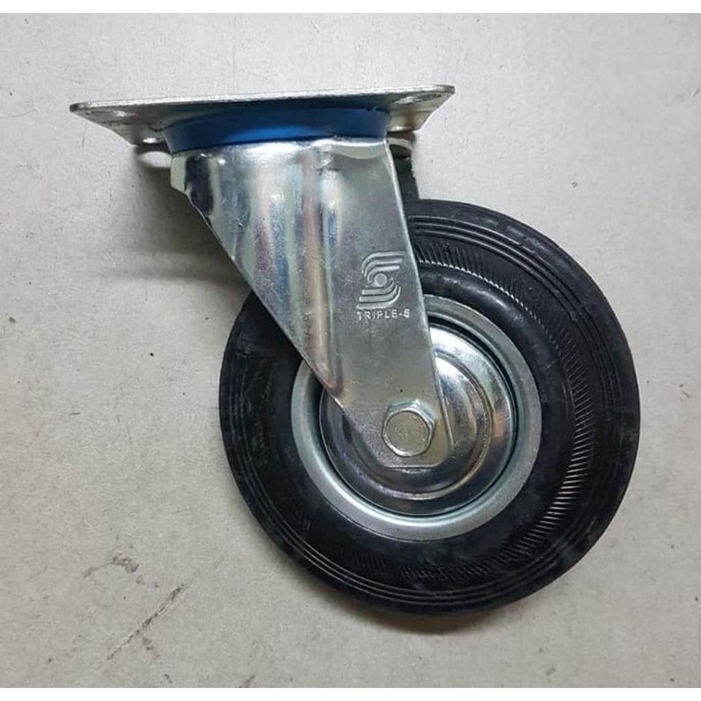 Roda Karet 5" Inch Hidup