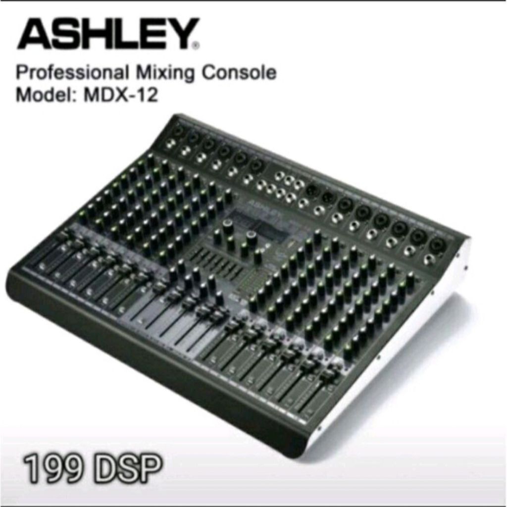 Mixer Ashley MDX 12 Channel MDX 12 Original