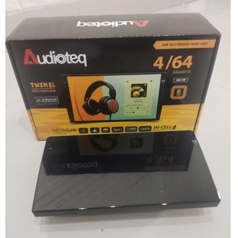 HEAD UNIT ANDROID AUDIOTEQ RAM 4/64 NFC 10INCH