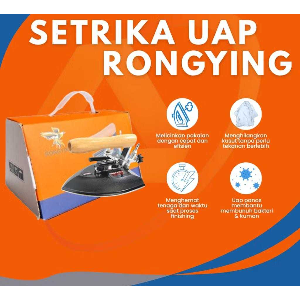 Gosokan Uap / Setrika Uap Boiler Laundry