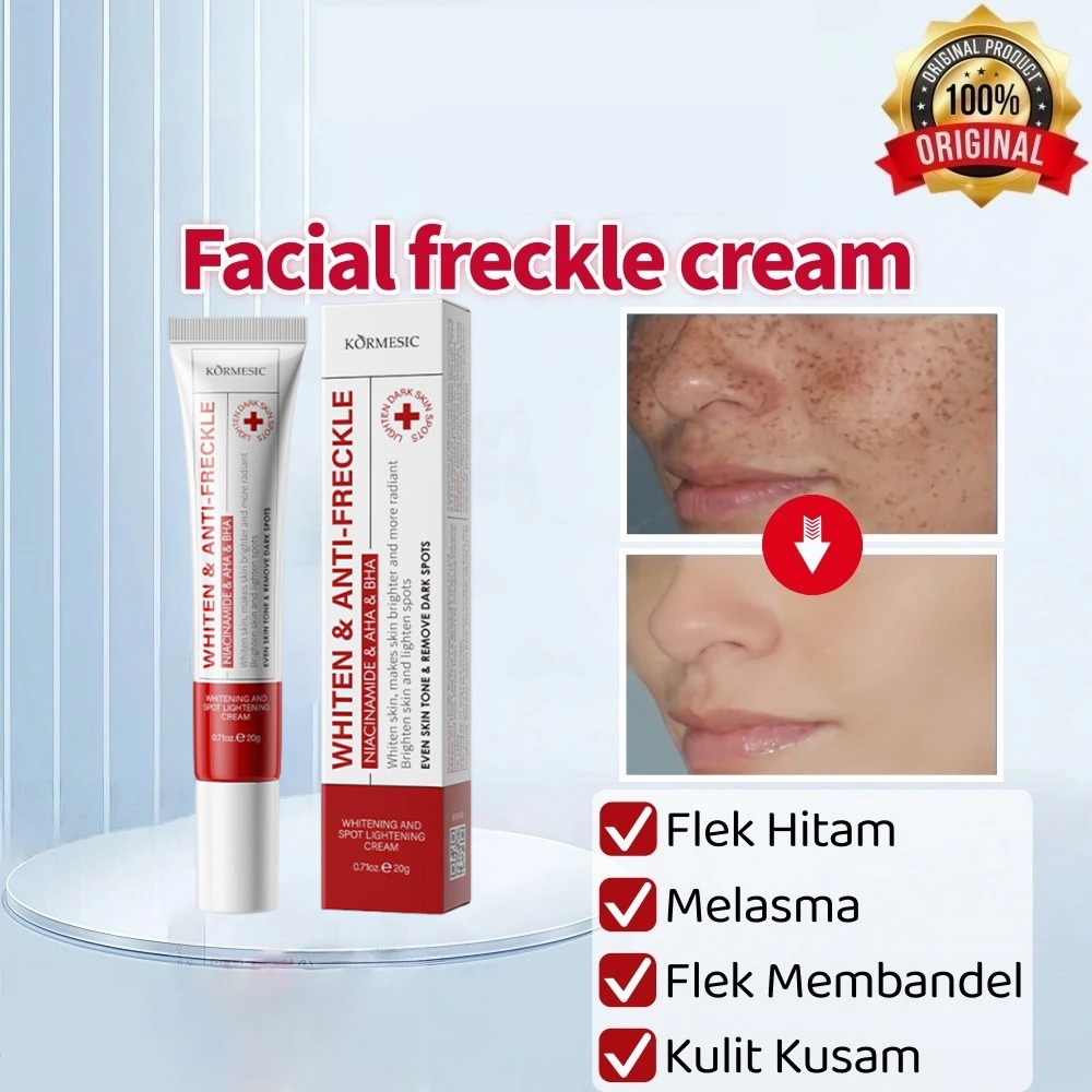 Niacinamide Brightening Cream Krim Penghilang Flek Hitam & Melasma Membandel Pemutih BPOM Cream Flek