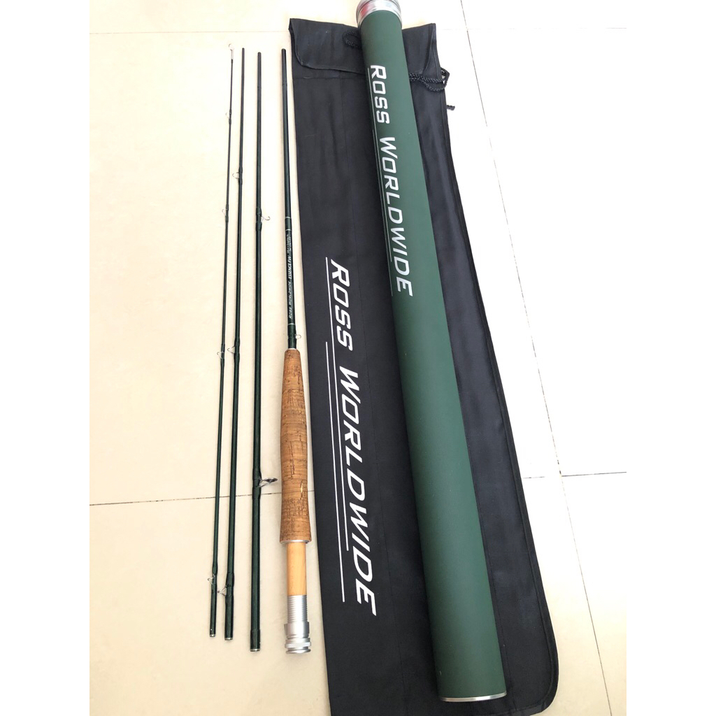 joran fly fishing Ross worldwide essenceFW 3wt bekas