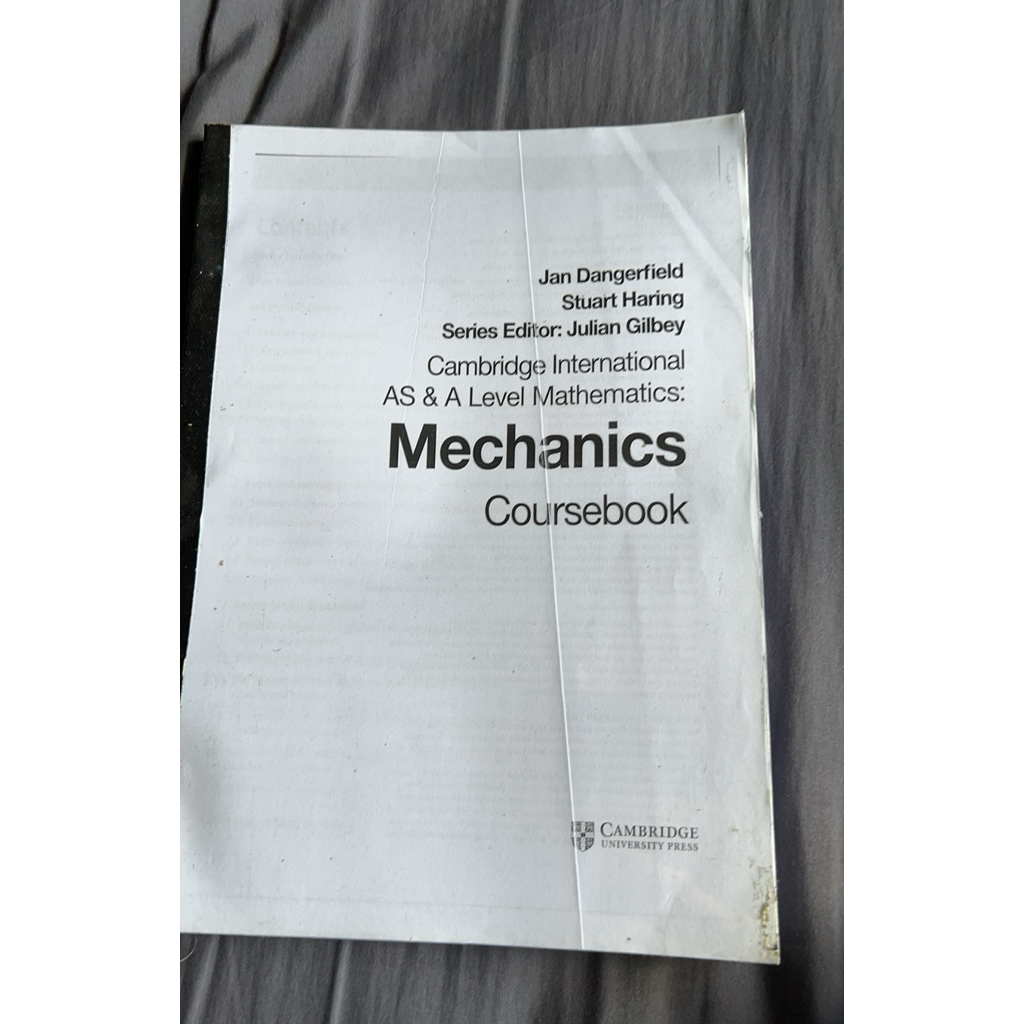 Jan Dangerfield Stuart Haring Series Editor: Julian Gilbey Cambridge International AS & A Level Math