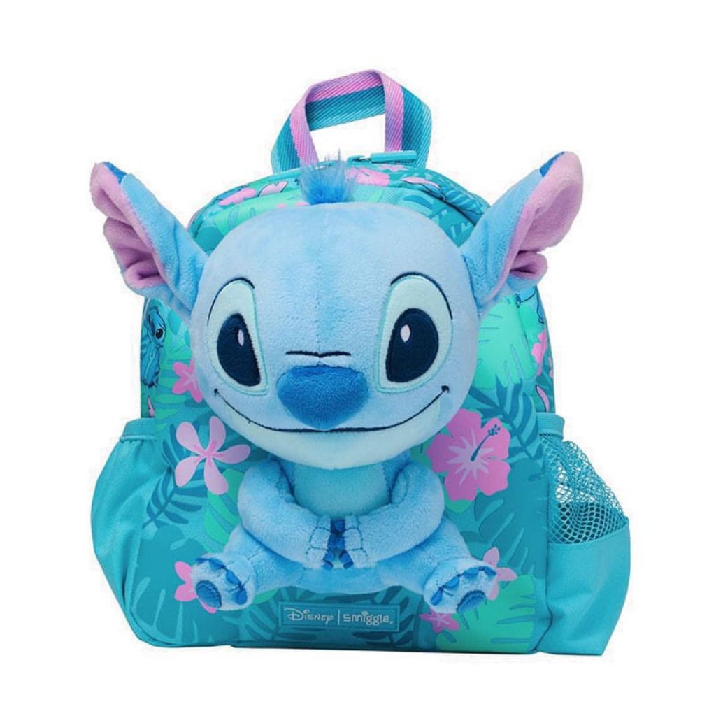 Smiggle Stitch Teeny Tiny Backpack With Plush Tas Ransel Anak Smiggle Stitch