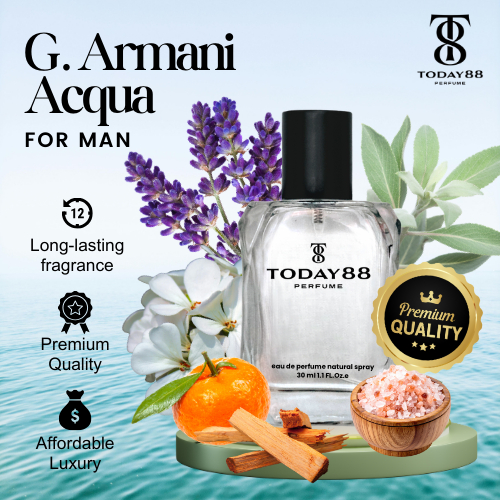G Armani Acqua Premium - Parfum Pria Today88 Inspired Perfume